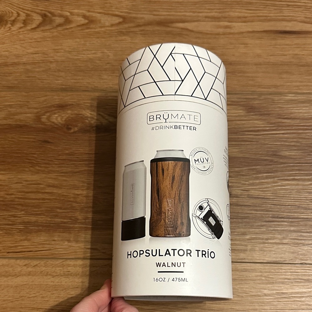BrüMate Hopsulator Trio Walnut